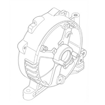 Honda OEM 31108ZS4003 HOUSING REAR Honda Original Part