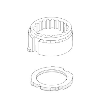 Honda OEM 31251ZY9H01 GEAR ASSEMBLY (INNER) Honda Original Part