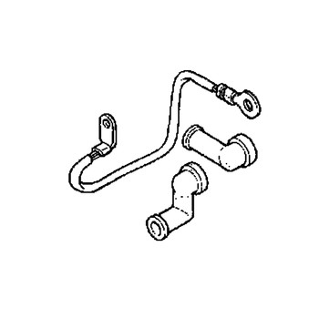 Honda OEM 32402-ZV5-000 - WIRE (120MM) -  Honda Original Part