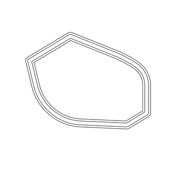 Honda OEM 50104VP7000 SEAL B FRAME Honda Original Part