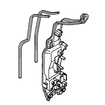 Honda OEM 50120-Z44-A30 - FRAME ASSEMBLY LEFT FRONT  -  Honda Original Part