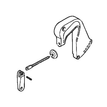 Honda OEM 50310-ZV1-843ZB - BRACKET L. NH282MU -  Honda Original Part