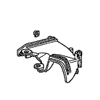 Honda OEM 76105-VE1-650ZC - GUIDE ASSEMBLY NH105Z -  Honda Original Part  ** SUPERSEDED TO 76105-VE1-650ZD **