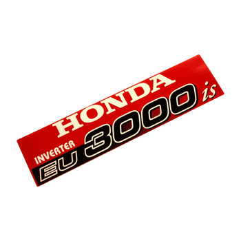 Honda OEM 87101-ZS9-T31 - EMBLEM (EU3000IS) -  Honda Original Part