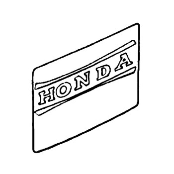 Honda OEM 87573-881-C41 - MARK B TANK -  Honda Original Part