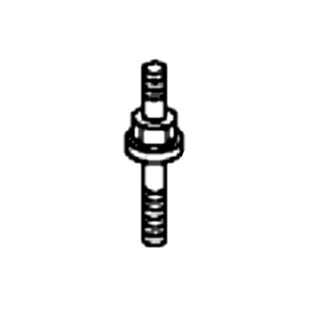 Honda OEM 90001-ZVD-000 - BOLT SPECIAL (6MM) -  Honda Original Part Honda OEM 90001-ZVD-000 - BOLT SPECIAL (6MM) -  Honda Original Part