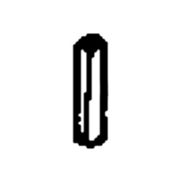 Honda OEM 90761-751-000 - KEY (6.3X6.3X30) -  Honda Original Part