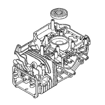 Honda OEM 12000-Z2A-0100 - BARREL ASSEMBLY CYLINDER -  Honda Original Part