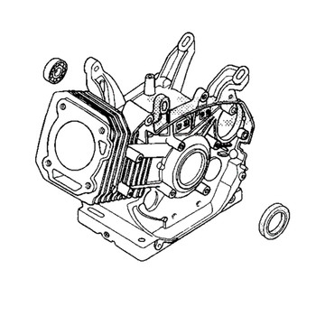Honda OEM 12000-Z5T-418 - BARREL CYLINDER (8300) -  Honda Original Part