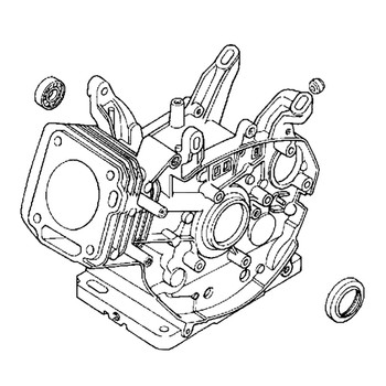Honda OEM 12000-Z8T-407 - CYLINDER ASSEMBLY -  Honda Original Part