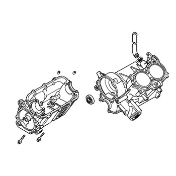 Honda OEM 12000-ZA0-407 - CYLINDER ASSEMBLY -  Honda Original Part