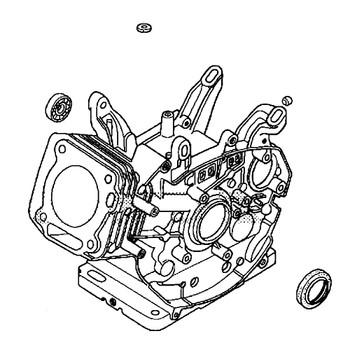 Honda OEM 12000-ZE3-070 - CYLINDER ASSEMBLY (STANDARD) -  Honda Original Part