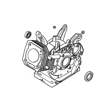 Honda OEM 12000-ZE3-416 - CYLINDER ASSY. - Honda Original Part - Image 1