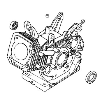 Honda OEM 12000-ZF6-W32 - CYLINDER ASSEMBLY -  Honda Original Part