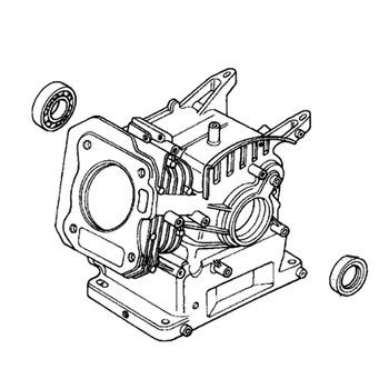 Honda OEM 12000-ZH8-425 - CYLINDER ASSY. - Honda Original Part - Image 1