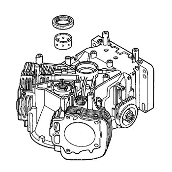 Honda OEM 12000-ZJ4-000 - CYLINDER ASSEMBLY -  Honda Original Part