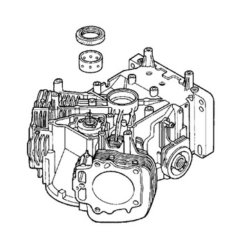 Honda OEM 12000-ZJ4-820 - CYLINDER ASSEMBLY -  Honda Original Part