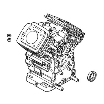 Honda OEM 12000-ZN1-419 - CYLINDER ASSEMBLY -  Honda Original Part