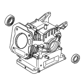Honda OEM 120A0-ZE0-812 - CYLINDER ASSEMBLY -  Honda Original Part