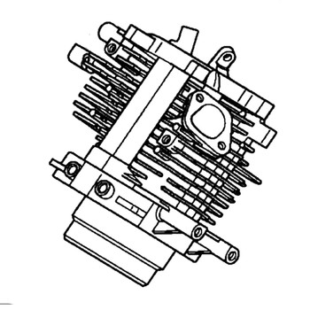 Honda OEM 12110Z6L902CYLINDER HEAD (#1) Honda Original Part **SUPERSEDED TO 12110-Z6L-308**
