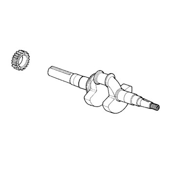 Honda OEM 13310-883-010 - CRANKSHAFT -  Honda Original Part