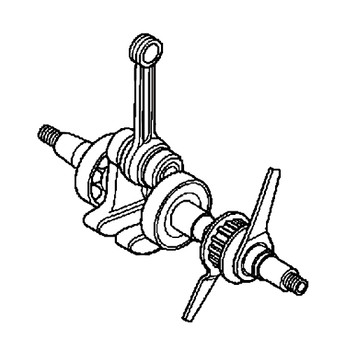 Honda OEM 13310-Z3E-309 - CRANKSHAFT -  Honda Original Part