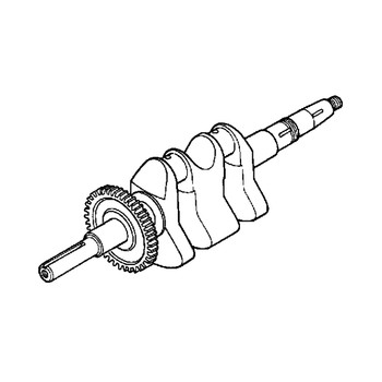 Honda OEM 13310-ZA0-701 - CRANKSHAFT -  Honda Original Part