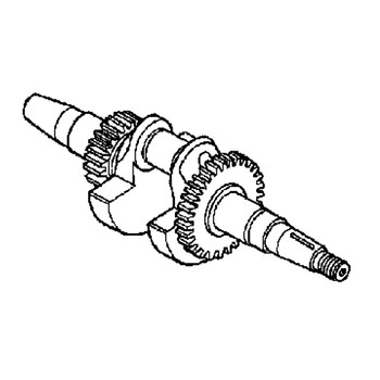 Honda OEM 13310-ZB0-000 - CRANKSHAFT -  Honda Original Part