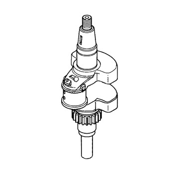 Honda OEM 13310-ZDW-600 - CRANKSHAFT -  Honda Original Part