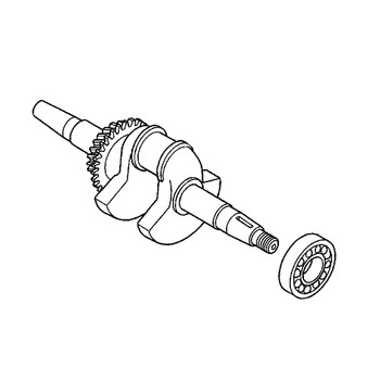 Honda OEM 13310-ZH9-701 - CRANKSHAFT -  Honda Original Part