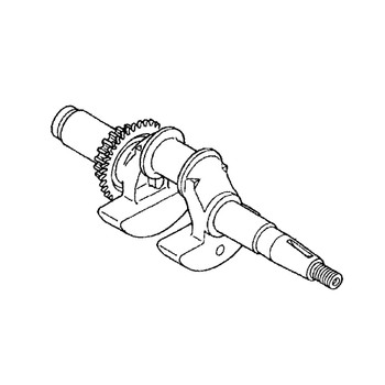 Honda OEM 13310-ZL9-G00 - CRANKSHAFT -  Honda Original Part
