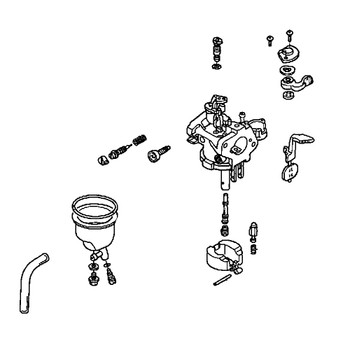 Honda OEM 16100-Z4E-U02 - CARBURETOR ASSEMBLY -  Honda Original Part