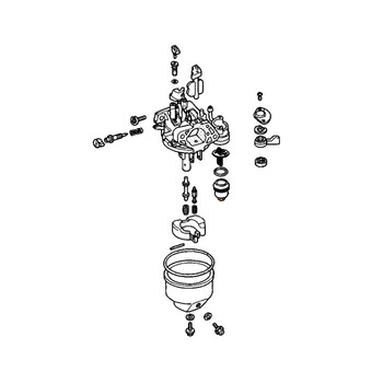 Honda OEM 16100-Z9H-802 - CARBURETOR ASSEMBLY -  Honda Original Part