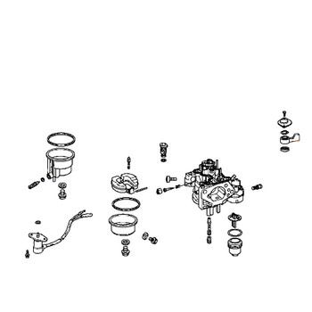 Honda OEM 16110-Z5T-WG1 - CARBURETOR SET -  Honda Original Part