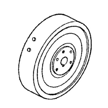 Honda OEM 31100-890-020 - FLYWHEEL - Honda Original Part - Image 1