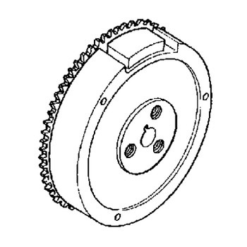 Honda OEM 31100-ZF6-F00 - FLYWHEEL (4POLE) -  Honda Original Part
