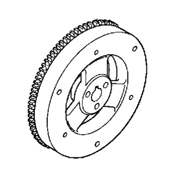 Honda OEM 31100-ZG3-801 - FLYWHEEL -  Honda Original Part