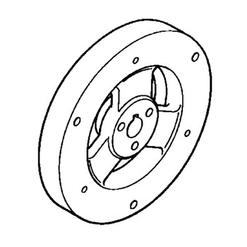 Honda OEM 31101-ZG3-000 - FLYWHEEL -  Honda Original Part