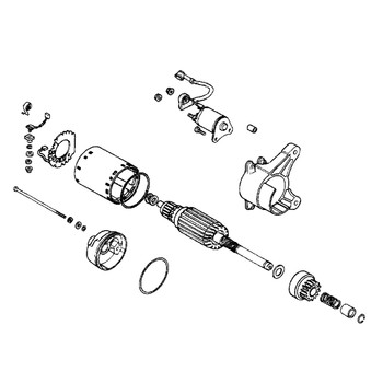 Honda OEM 31200-ZA0-L01 - MOTOR ASSEMBLY STARTER -  Honda Original Part - NO LONGER AVAILABLE