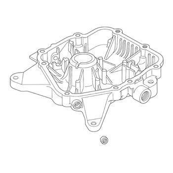 Honda OEM 11300Z0A820 PAN ASSEMBLY OIL Honda Original Part