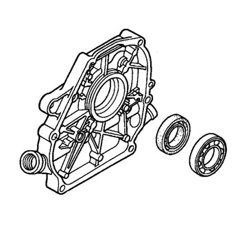 Honda OEM 11300-ZE1-634 - COVER CRANKCASE - Honda Original Part - Image 1