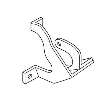 Honda OEM 11802-ZA0-000 - STAY L  -  Honda Original Part