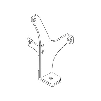 Honda OEM 11802-ZA0-920 - STAY LEFT FRONT  -  Honda Original Part