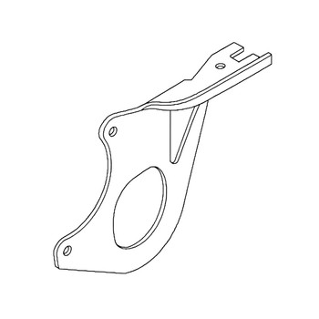 Honda OEM 11802-ZA0-L01 - BRACKET L. REAR -  Honda Original Part