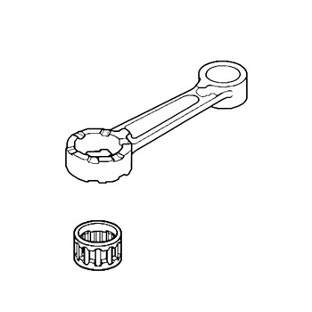 Honda OEM 13015-ZC3-000 - ROD SET CONNECTING -  Honda Original Part