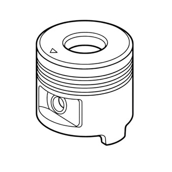 Honda OEM 13101-ZG6-000 - PISTON -  Honda Original Part