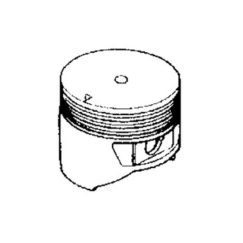 Honda OEM 13104-889-010 - PISTON (0.75) -  Honda Original Part