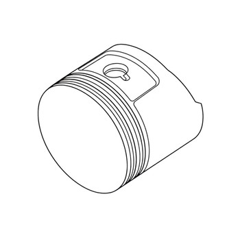 Honda OEM 13104-ZE8-010 - PISTON (0.75) -  Honda Original Part