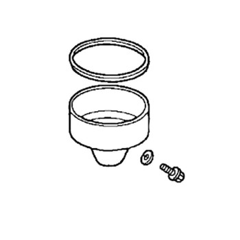 Honda OEM 16015-887-782 - CHAMBER SET FLOAT - Honda Original Part - Image 1