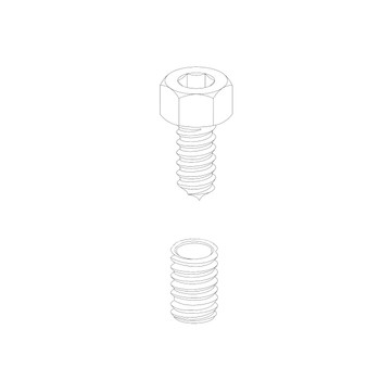 Honda OEM 16028ZN2003 SCREW SET Honda Original Part